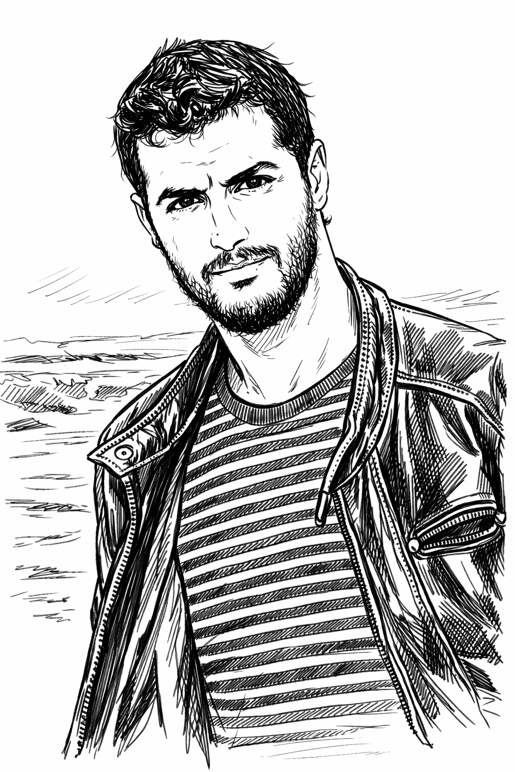 Portrait of Mohamed Lachgar